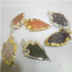 Indian Fancy Arrowheads Agate Hand-Made
