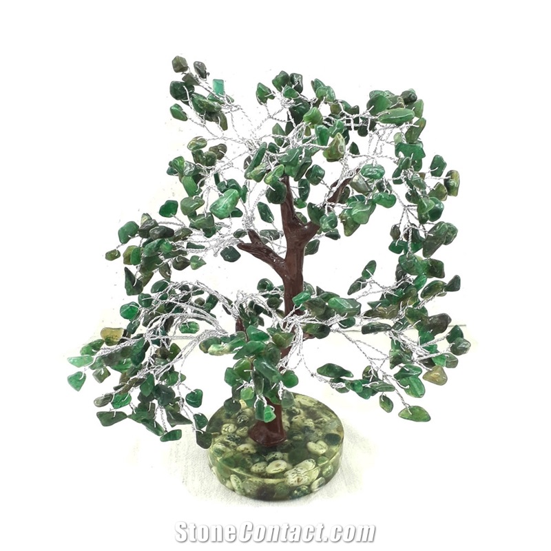 Natural Amethyst Quartz Gem Stone Money Tree