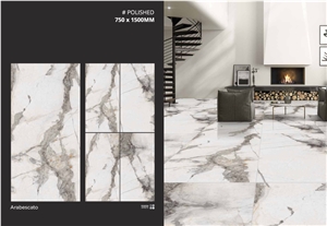 Marble White Glazed Porcelain