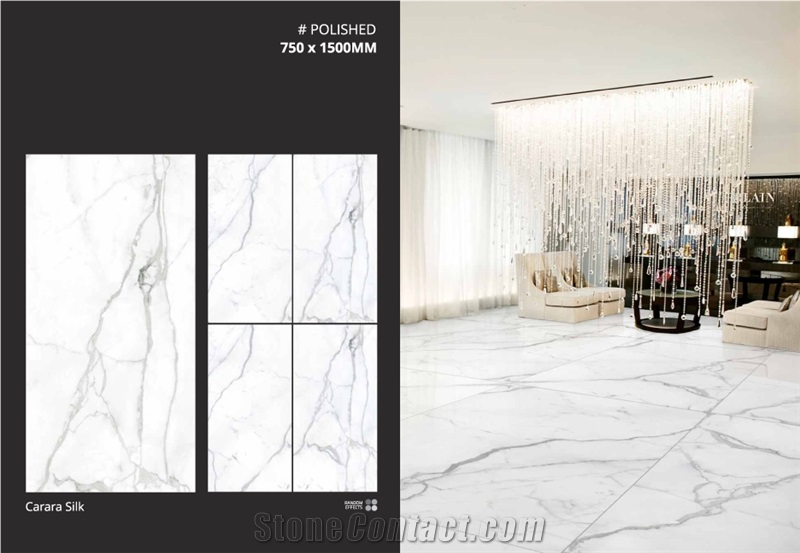 Marble White Glazed Porcelain