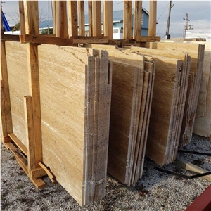 Noce Veincut Travertine Slabs and Tiles