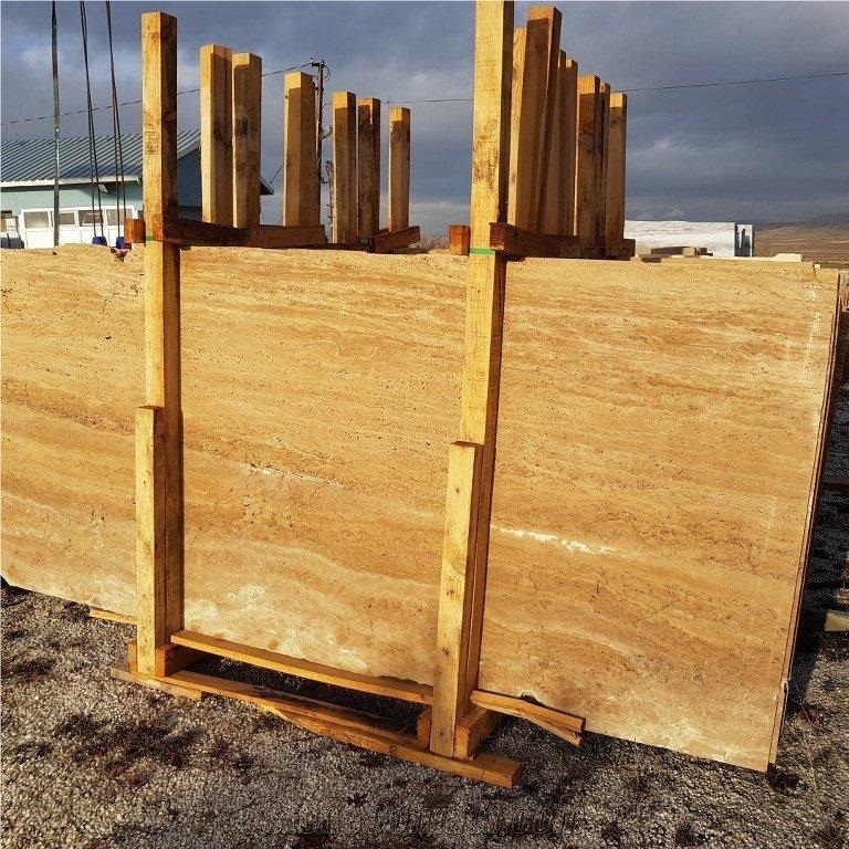 Noce Veincut Travertine Slabs and Tiles