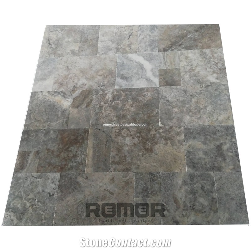 Silver Travertine Tiles