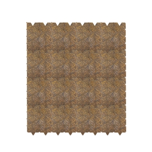 Bronze Copper Color Metal Mosaic Tiles