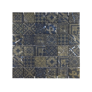 Inkjet Good Picture Marble Stone Mosaic Tiles
