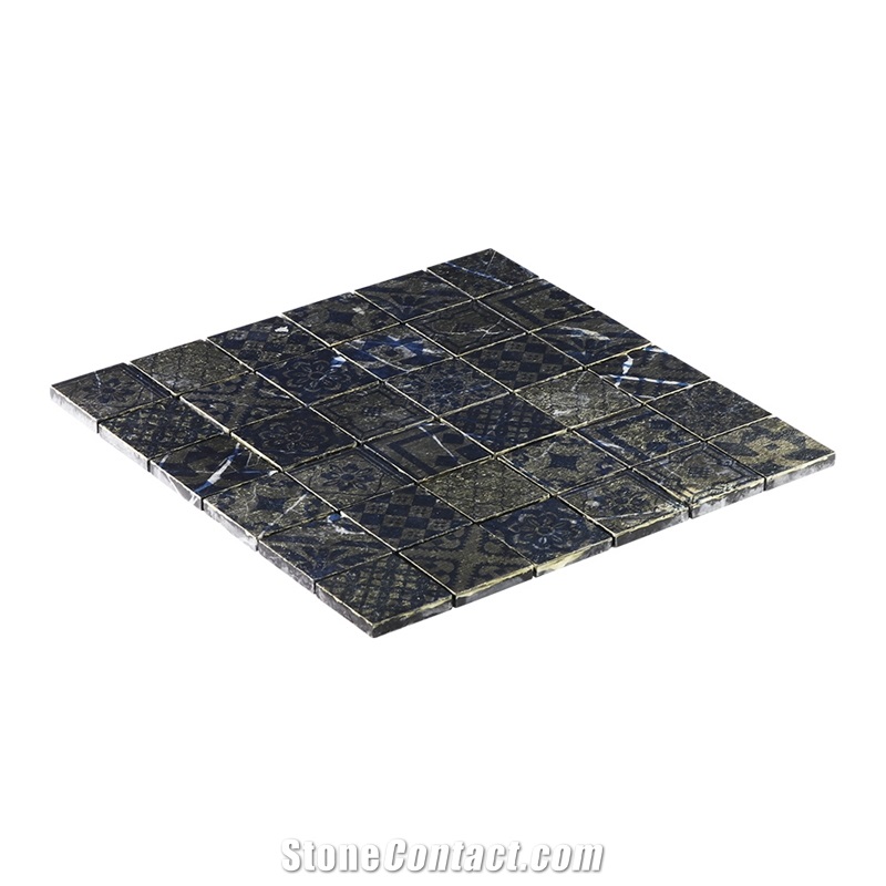 Inkjet Good Picture Marble Stone Mosaic Tiles