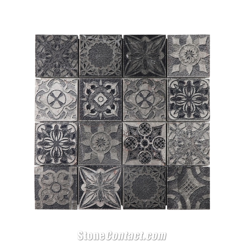 Inkjet Marble Kitchen Backsplash Mosaic