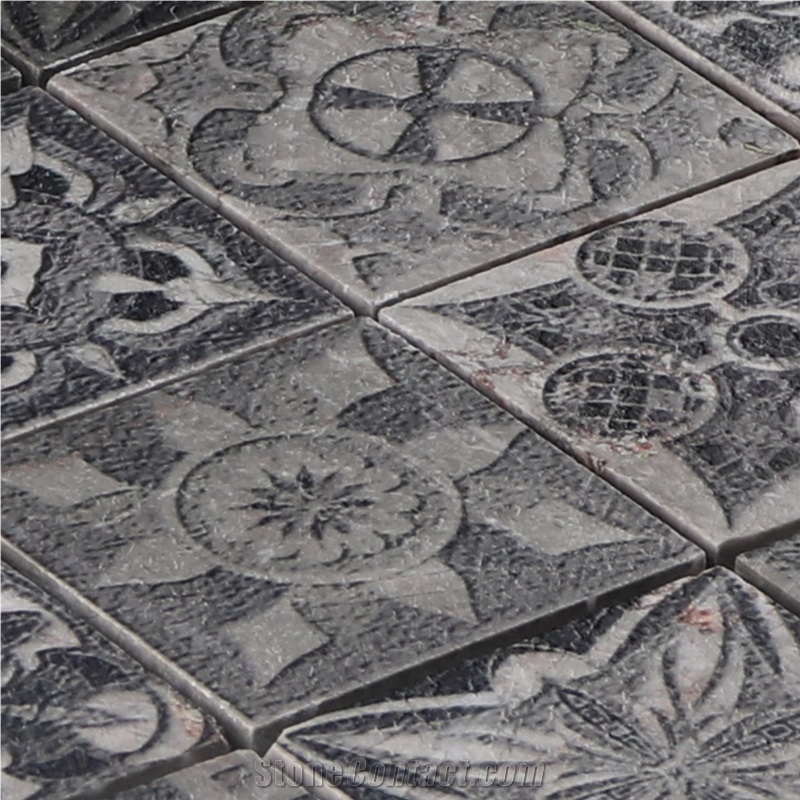Inkjet Marble Kitchen Backsplash Mosaic