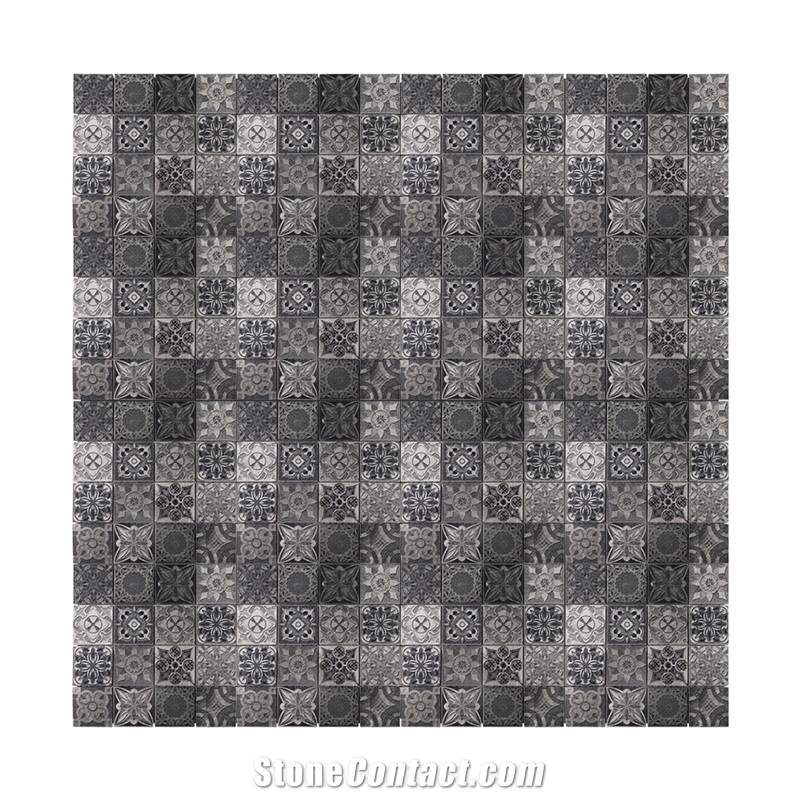 Inkjet Marble Kitchen Backsplash Mosaic
