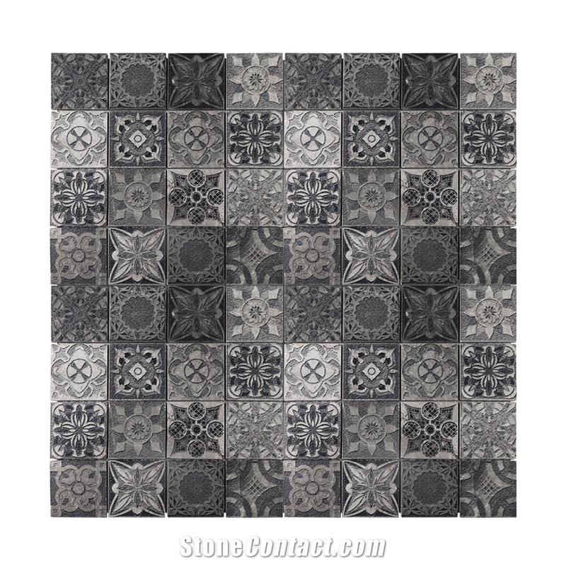Inkjet Marble Kitchen Backsplash Mosaic