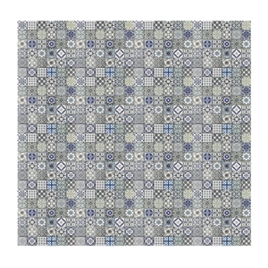 Inkjet Marble with Mesh Design Mosaic Tile