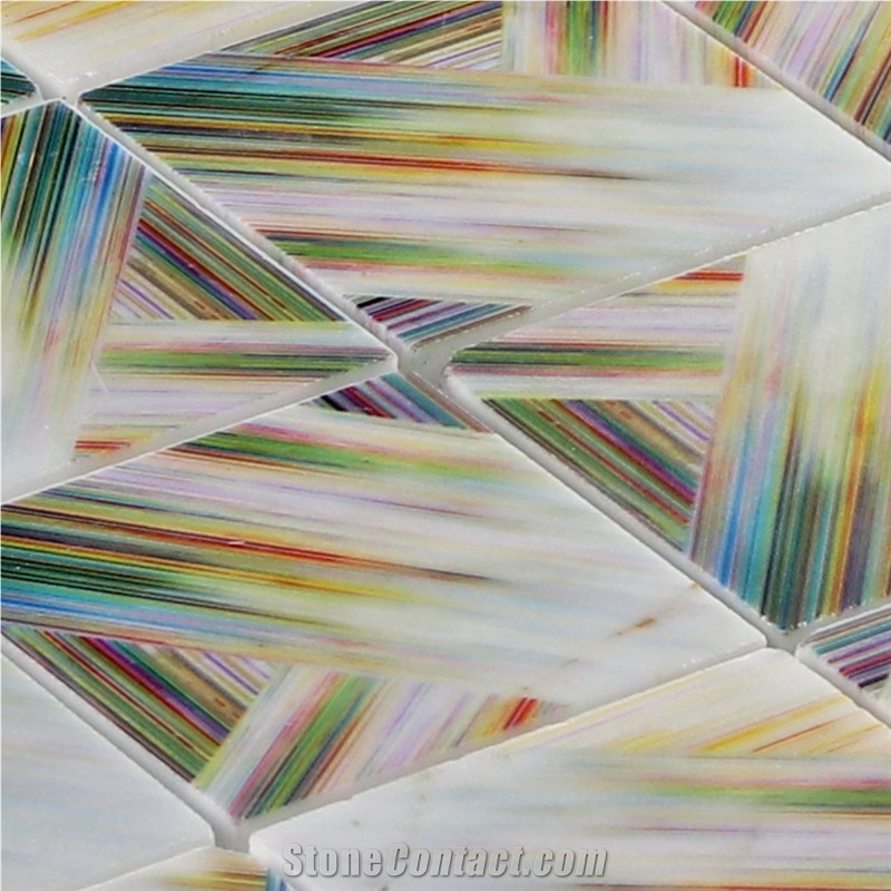 Inkjet Picture Pattern Marble Mosaic Tile