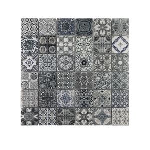 Inkjet Print Moroccan Marble Mosaic Tile