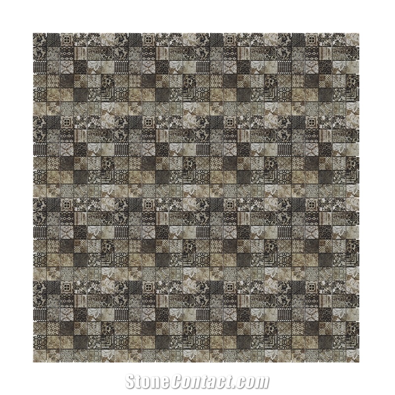 Inkjet Printing Marble Stone Mosaic Tiles