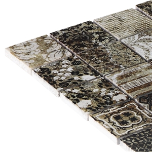 Inkjet Printing Marble Stone Mosaic Tiles