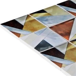 Premium Inkjet Digital Printed Marble Tile Mosaics