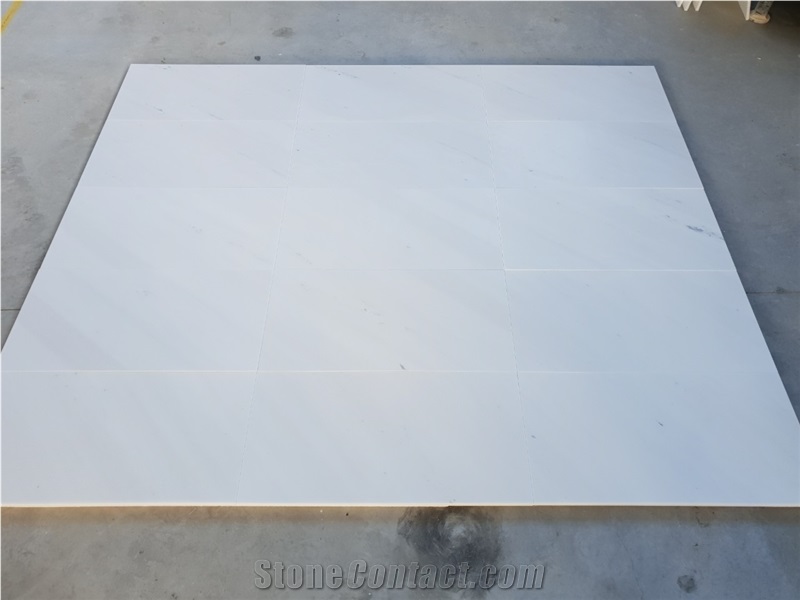 Sivec White Marble - 60x30x1.2cm Tiles
