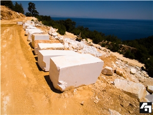 Thassos Fiorito Greco Marble Blocks