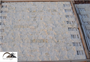 Sunny Menia Limestone Tiles, Pearl Yellow Limestone