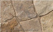 Black and Gold Wall Stone