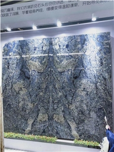 Azul Bahia Granite Feature Wall Slabs