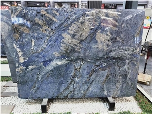 Azul Bahia Granite Feature Wall Slabs
