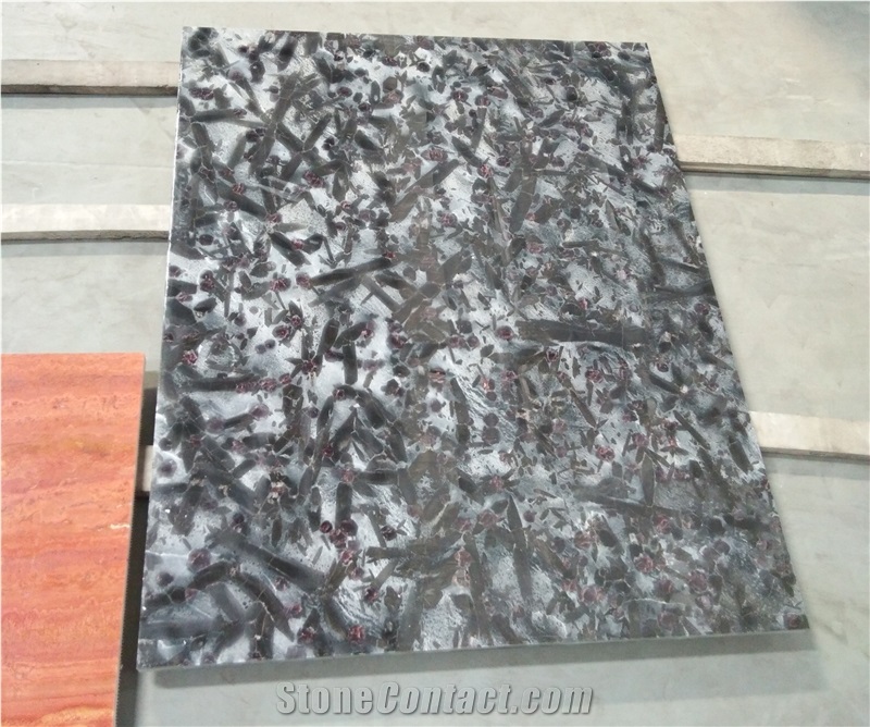 Backlit Effect Luxury Meteorus Night Rose Granite