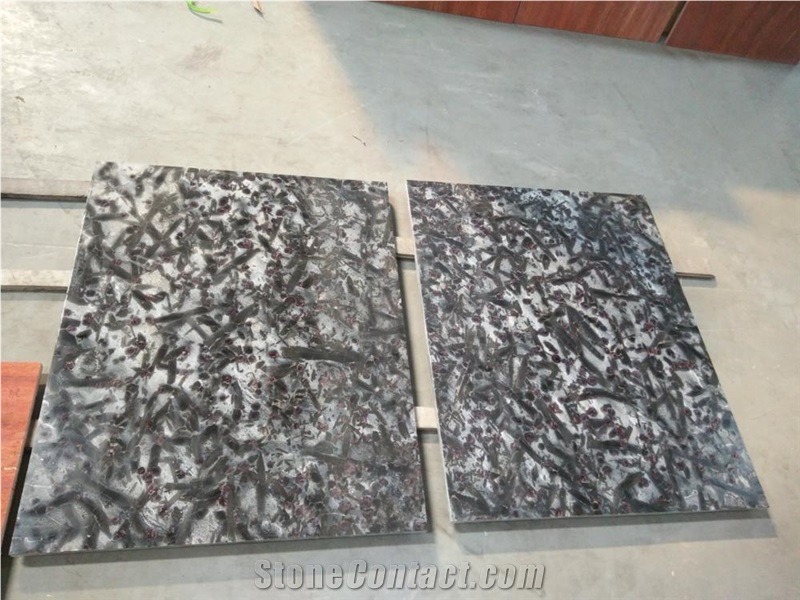 Backlit Effect Luxury Meteorus Night Rose Granite
