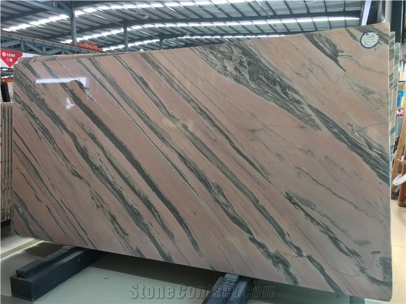 Banswara Paloda Pink Marble Slabs for Wall Tiles
