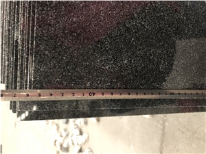 Black Polished Jet Mist Granite Tiles