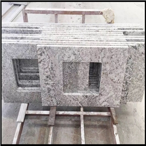 Blanco Potiguar Granite Wall Installation Slabs