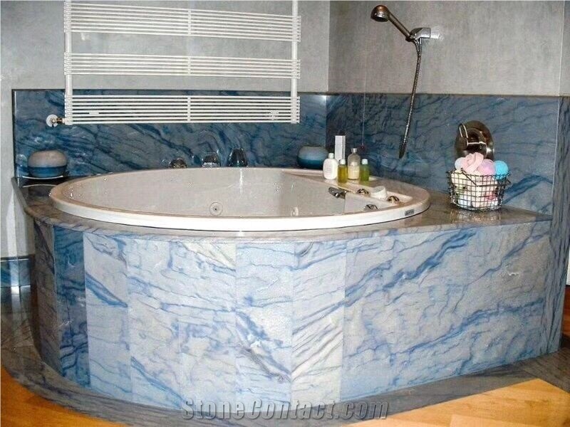 Blue Quartzite Wall and Floor Covering Slabs