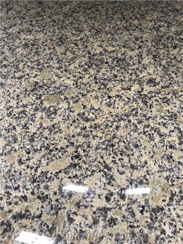 Cheap Chrysanthemum Yellow Granite Paving Tiles