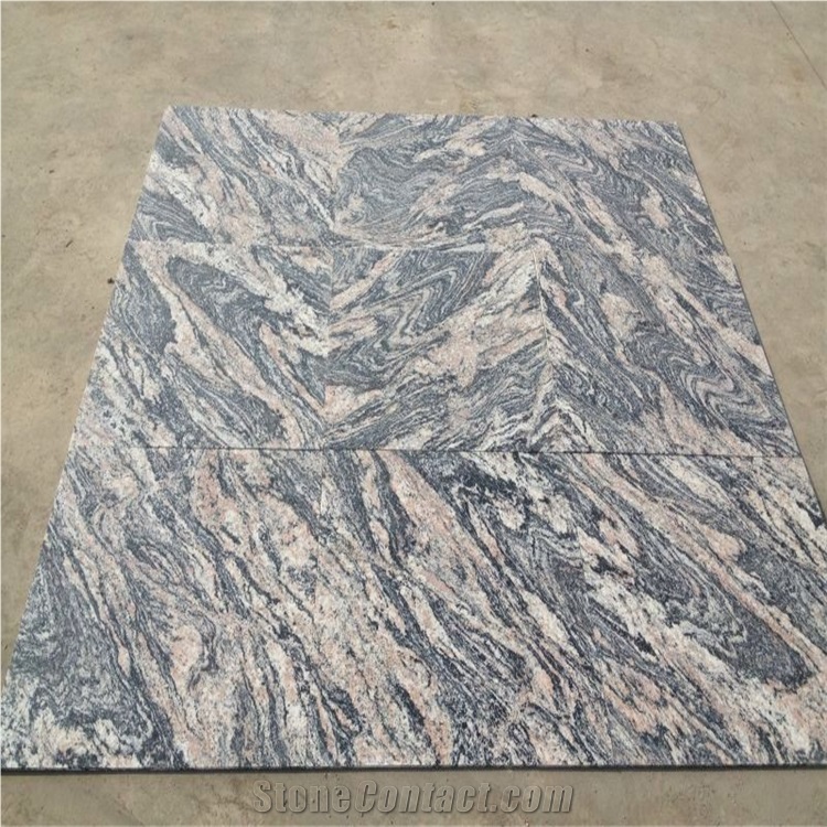China Red Color Grey Juparana Granite