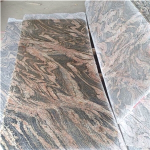 China Red Color Grey Juparana Granite