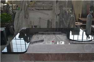 Chinese Shanxi Black Granite Work Top