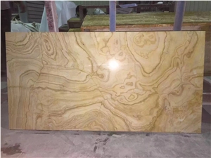 Golden Rose Beige Marble Slabs for Walling Tiles