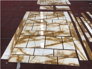 Italy Nuvolato Etrusco Siena Marble Walling Tiles