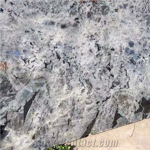Madagascar Labradorite Bianca Slab