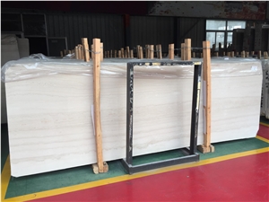 Modern Wood Grain Marble Slabs for Walling Tiles