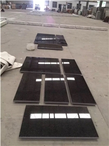 Nero Abssoluto Granite Flooring Tiles
