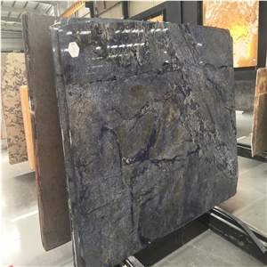 New Blue Granite Slab for Floor and Wall