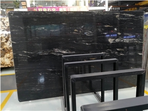 Polished Brazil Golden Viper Granite Wall Slab