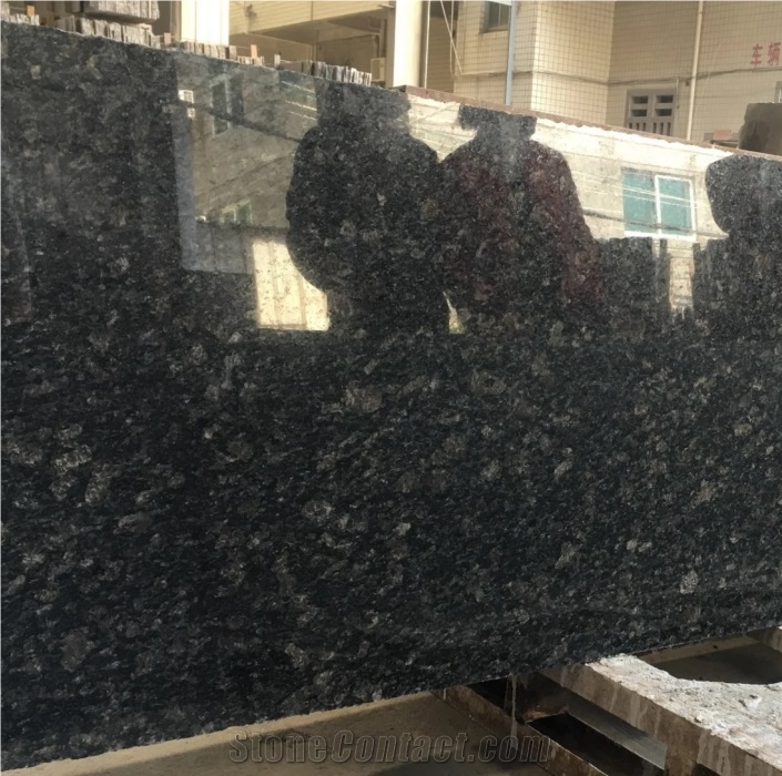 Polished British Brown Granite Wall Cladding Slabs