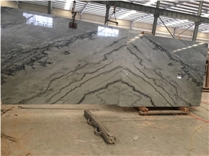 Polished Carrara Grey Marble Walling Covering Tile