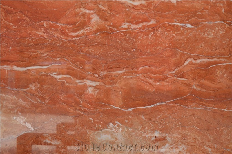 Polished Cheap Philippines Tea Rose Marble Slabs