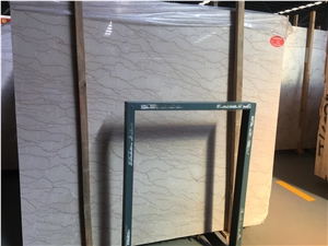 Polished Italy Filetto Rosso Ionico Marble Slabs