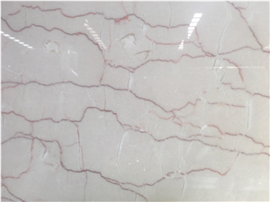 Polished Italy Filetto Rosso Ionico Marble Slabs
