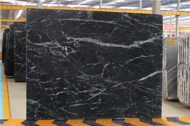 Polished Italy Green Verde Acceglio Marble Slabs