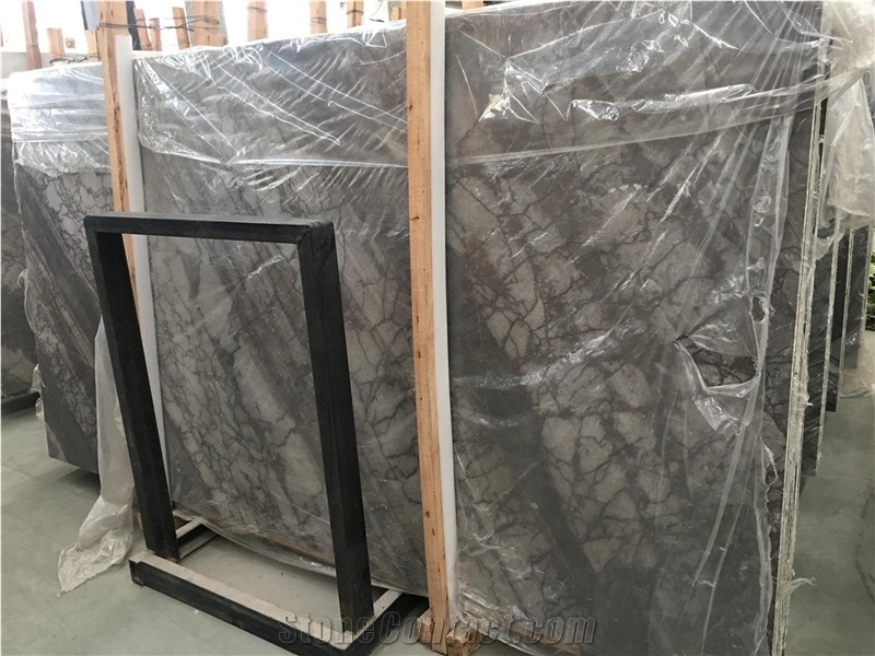 Polished London Grey Marble Slabs for Walling Tile